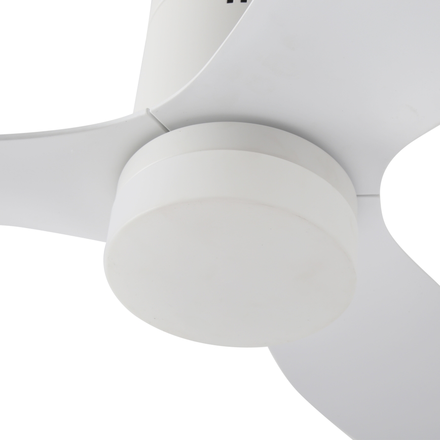 ZEVENTI - Ventilador de techo LED regulable PADUA LED/18W/230V 3000-6000K Wi-Fi Tuya blanco + control remoto