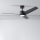 ZEVENTI - Ventilador de techo LED regulable ORVIETO LED/18W/230V 3000-6000K Wi-Fi Tuya negro + control remoto