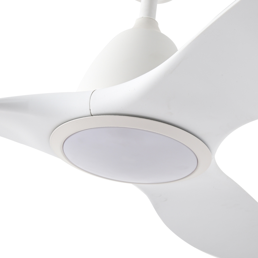 ZEVENTI - Ventilador de techo LED regulable URBINO LED/20W/230V 3000-6000K Wi-Fi Tuya blanco + control remoto