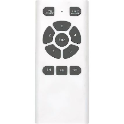 ZEVENTI - Ventilador de techo LED regulable URBINO LED/20W/230V 3000-6000K Wi-Fi Tuya blanco + control remoto