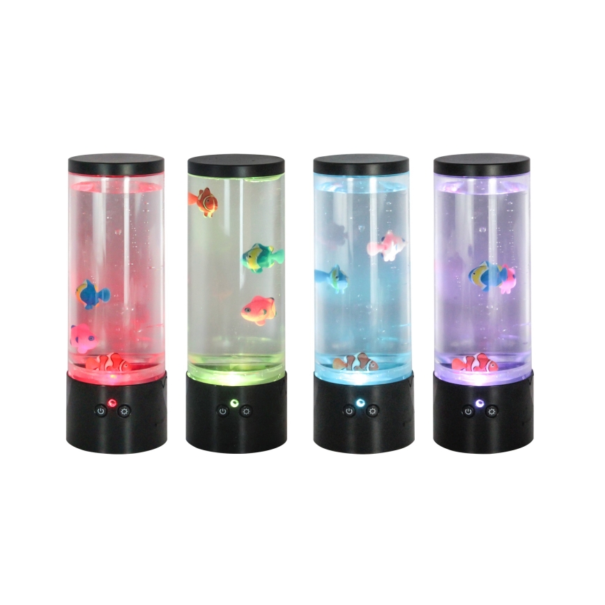 Zuma Line - Lámpara de mesa LED RGB regulable LED/1W/5V + control remoto