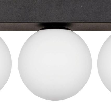 Zuma Line - Plafón 3xG9/8W/230V 46,5 cm negro