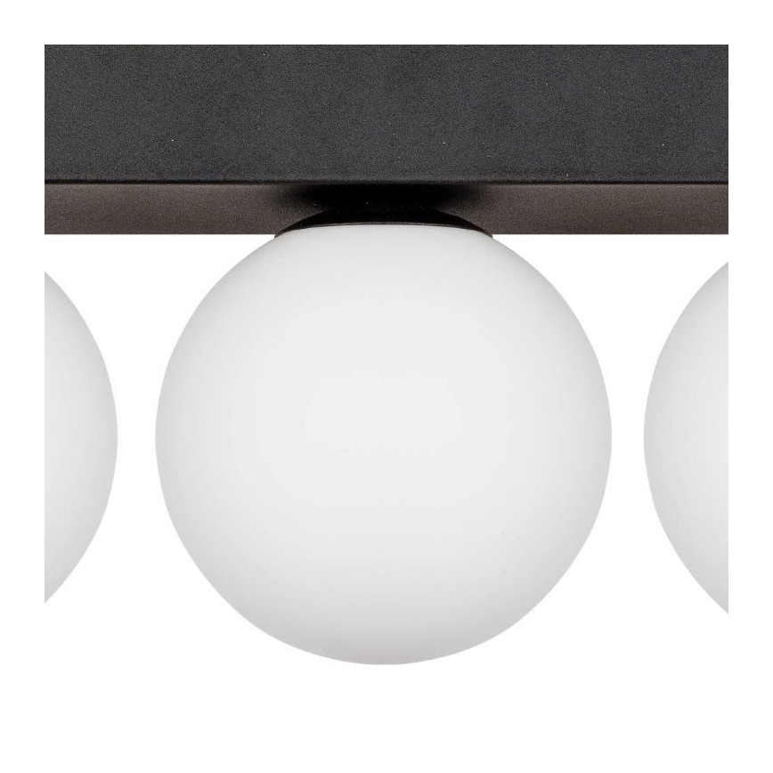 Zuma Line - Plafón 3xG9/8W/230V 46,5 cm negro