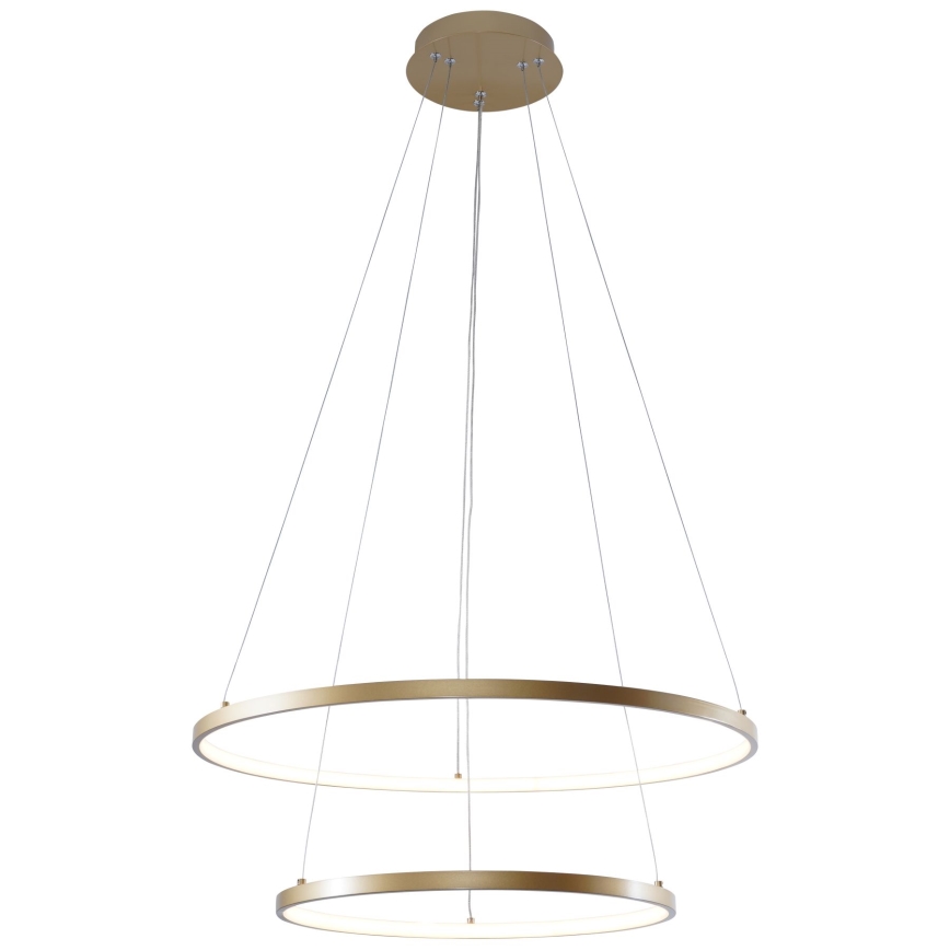 Zuma Line - Lámpara LED colgante LED/50W/230V 3000/4000/6000K diá. 60 cm dorado