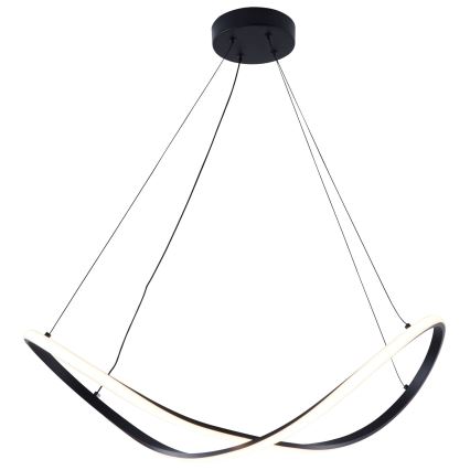 Zuma Line - Lámpara LED colgante LED/45W/230V 3000/4000/6000K negro