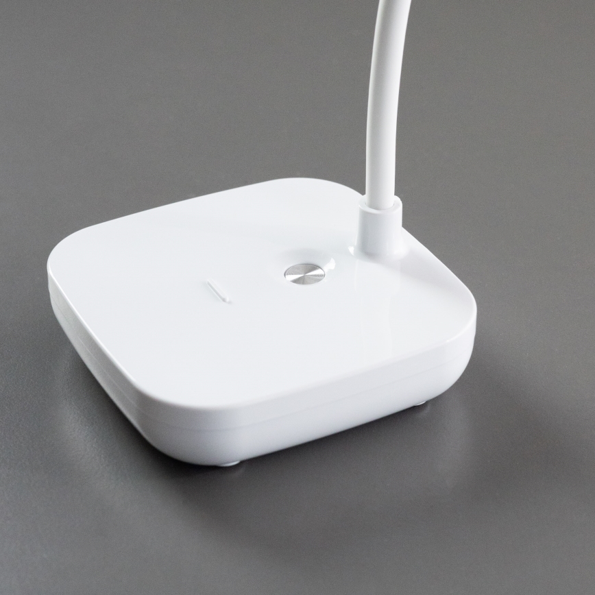 Zuma Line 1961-WH - Lámpara de mesa LED recargable LED/7W/1200 mAh 3000/4500/6000K blanco