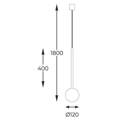 Zuma Line - Lámpara colgante 1xG9/40W/230V