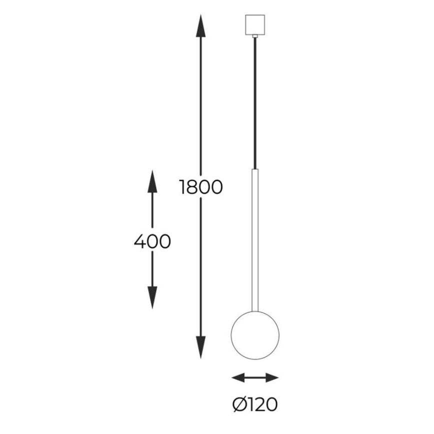 Zuma Line - Lámpara colgante 1xG9/40W/230V