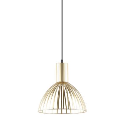 Zuma Line - Lámpara colgante 1xE27/40W/230V diá. 25 cm dorado