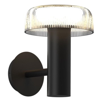 Zuma Line - Aplique LED solar LED/2,5W/2000mAh IP44 negro