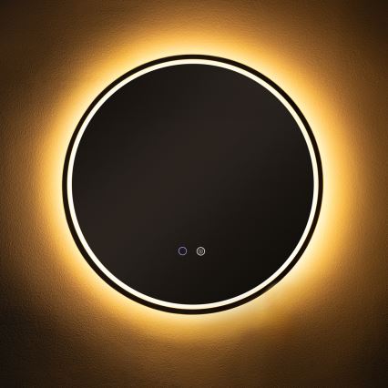 Zuma Line - Espejo de baño calefactado con luz LED de fondo LED/24W/230V 3000/4000/6000K d. 60 cm IP44