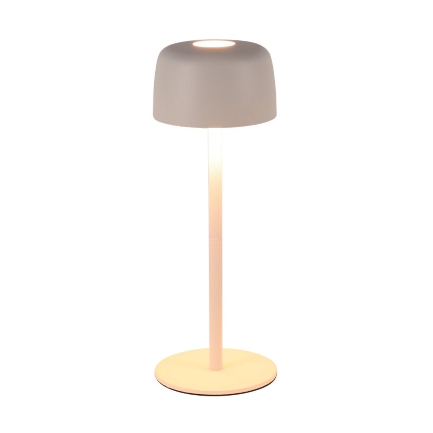 Zuma Line - Lámpara de mesa LED recargable y regulable LED/2W/1200 mAh IP44 blanco