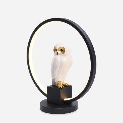 Zuma Line - Lámpara de mesa LED LED/4W/5V negro/blanco