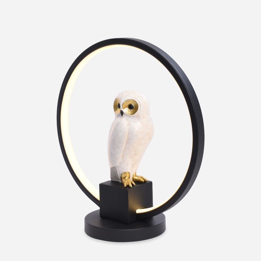 Zuma Line - Lámpara de mesa LED LED/4W/5V negro/blanco