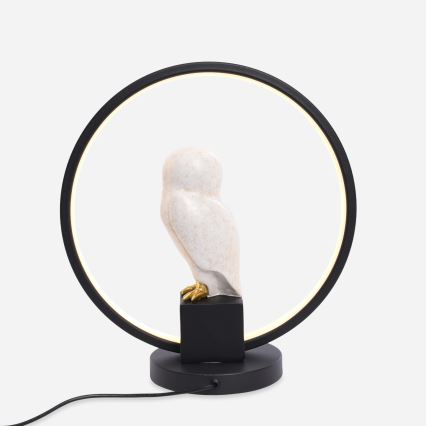 Zuma Line - Lámpara de mesa LED LED/4W/5V negro/blanco
