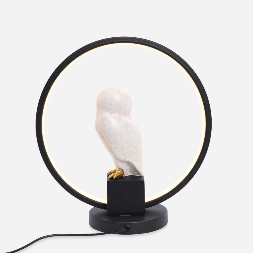 Zuma Line - Lámpara de mesa LED LED/4W/5V negro/blanco