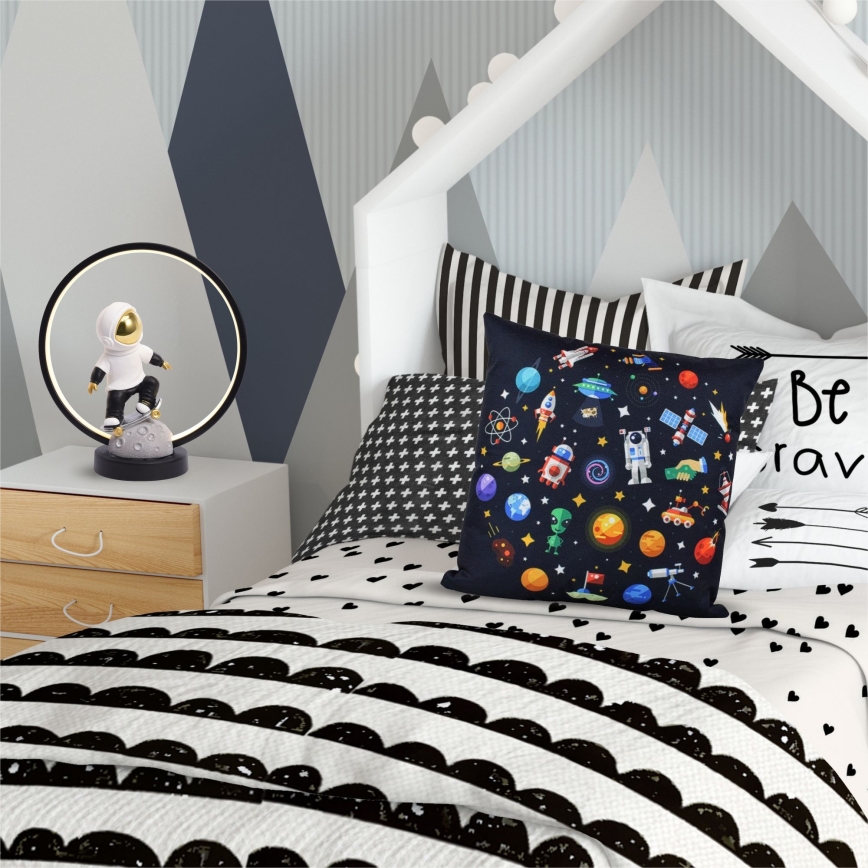 Zuma Line - Lámpara de mesa LED infantil LED/4W/230V astronaut/resina