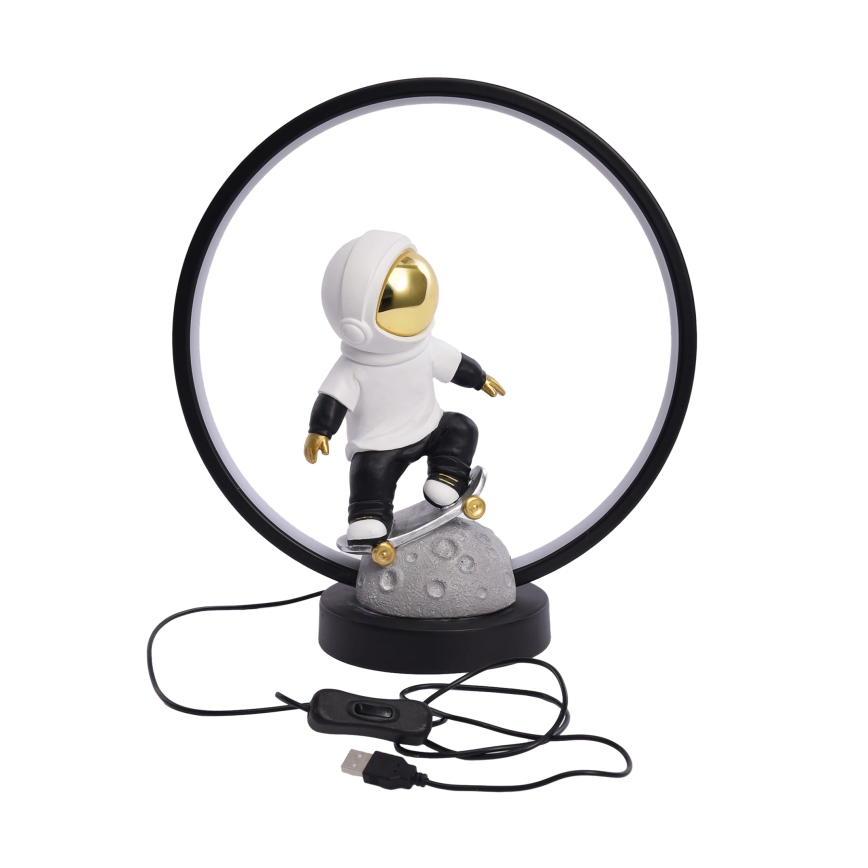 Zuma Line - Lámpara de mesa LED infantil LED/4W/230V astronaut/resina