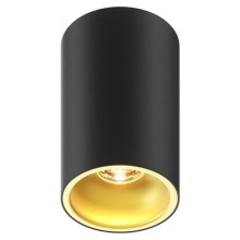 Zuma Line - Foco 1xGU10/50W/230V negro/dorado
