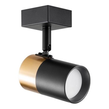 Zuma Line - Foco de pared 1xGU10/50W/230V negro/dorado