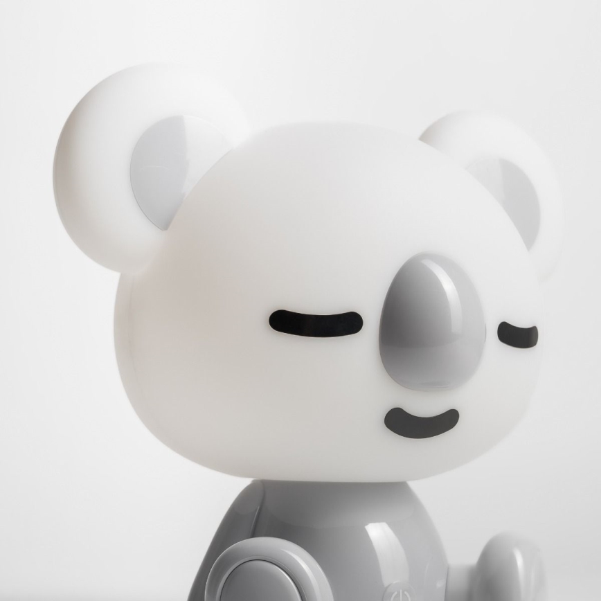 Zuma Line - Lámpara LED de mesa táctil infantil regulable LED/3W/230V koala gris
