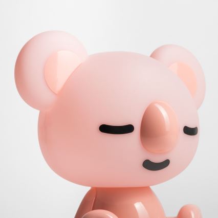 Zuma Line - Lámpara LED de mesa táctil infantil regulable LED/3W/230V rosa koala