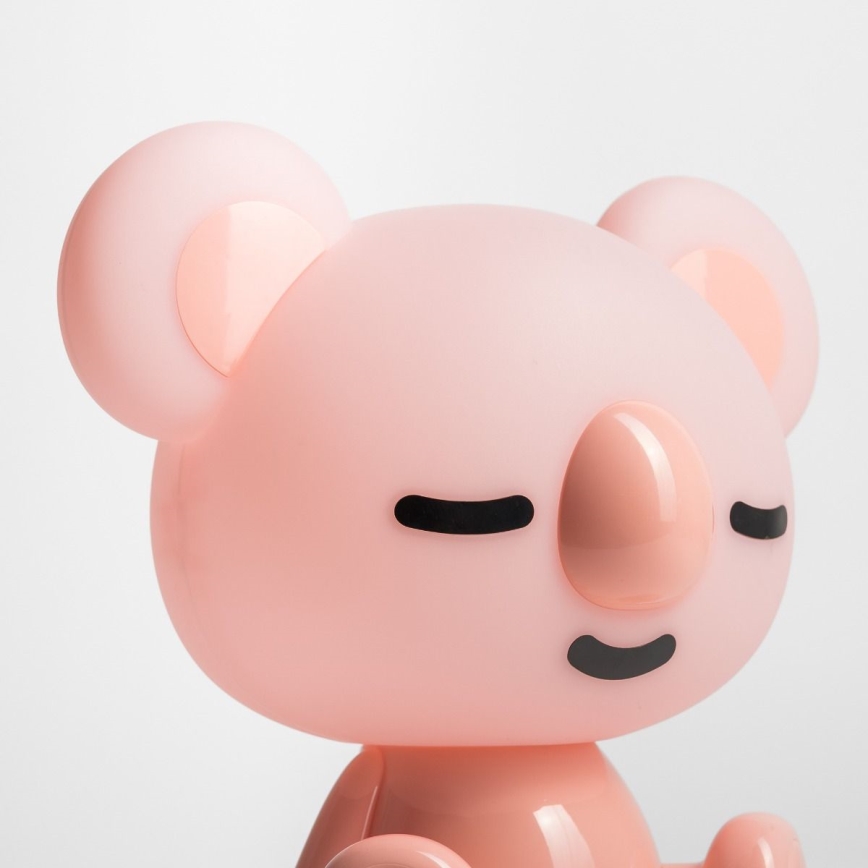 Zuma Line - Lámpara LED de mesa táctil infantil regulable LED/3W/230V rosa koala