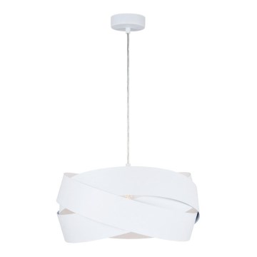 Zuma Line - Lámpara colgante 1xE27/40W/230V blanco