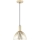 Zuma Line - Lámpara colgante 1xE27/40W/230V diá. 25 cm dorado