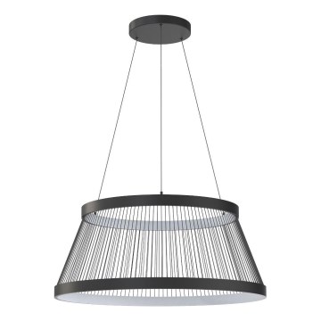 Zuma Line - Lámpara de araña LED regulable LED/53W/230V 2700-6000K negro + control remoto