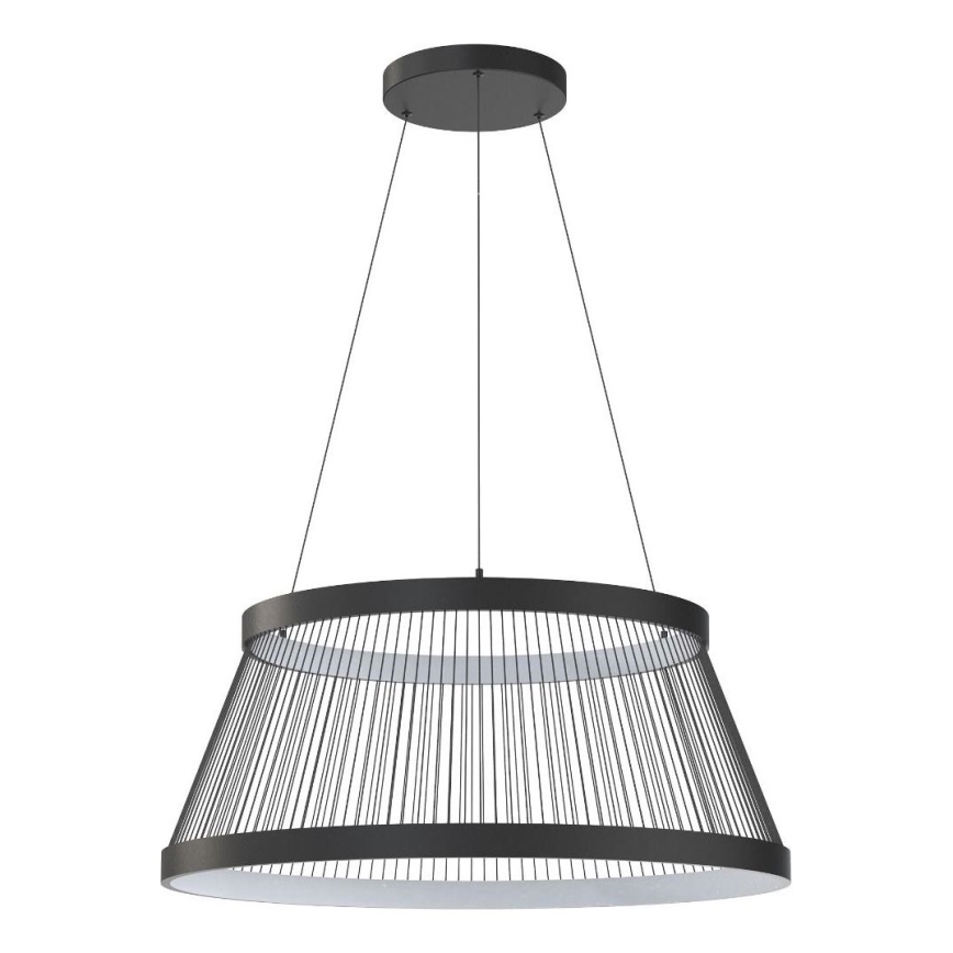 Zuma Line - Lámpara de araña LED regulable LED/53W/230V 2700-6000K negro + control remoto