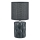 Zuma Line - Lámpara de mesa 1xE14/40W/230V negro/decoración de mármol