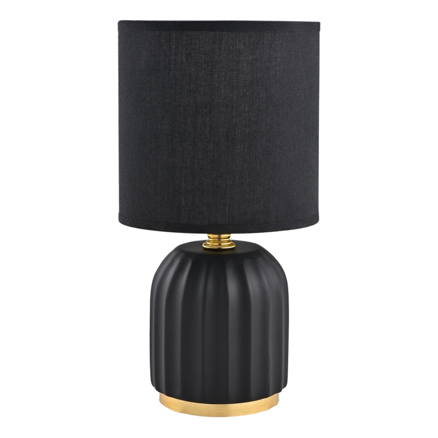 Zuma Line - Lámpara de mesa 1xE14/40W/230V negro/dorado
