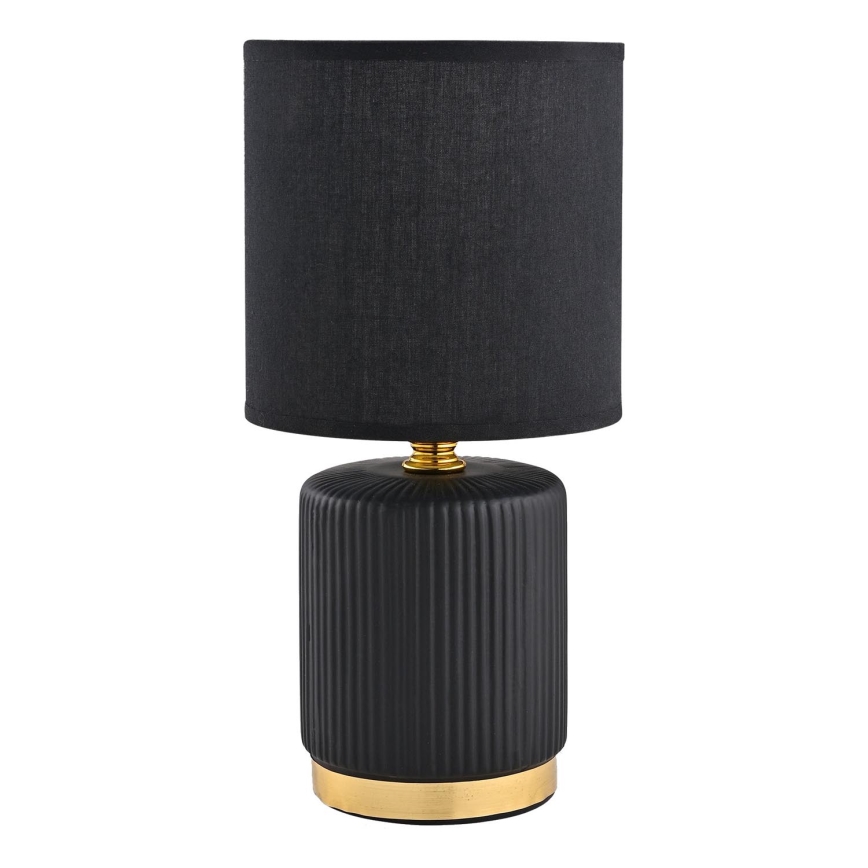 Zuma Line - Lámpara de mesa 1xE14/40W/230V negro/dorado
