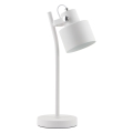 Zuma Line - Lámpara de mesa 1xE27/40W/230V blanco
