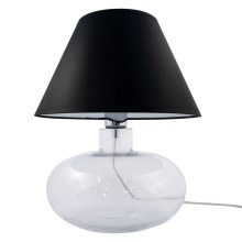 Zuma Line - Lámpara de mesa 1xE27/40W/230V negro