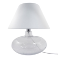 Zuma Line - Lámpara de mesa 1xE27/60W/230V blanco