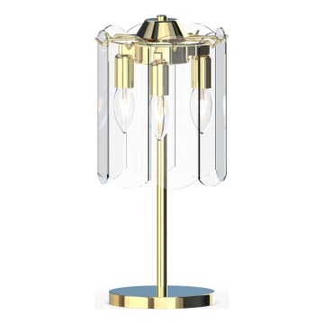 Zuma Line - Lámpara de mesa 3xE14/40W/230V dorado