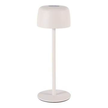 Zuma Line - Lámpara de mesa LED recargable y regulable LED/2W/1200 mAh IP44 blanco