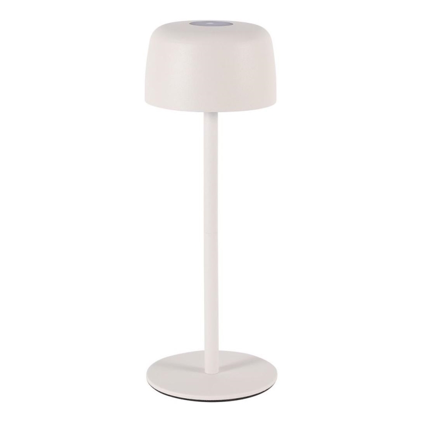 Zuma Line - Lámpara de mesa LED recargable y regulable LED/2W/1200 mAh IP44 blanco