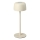 Zuma Line - Lámpara de mesa LED recargable y regulable LED/2W/1200 mAh IP44 color crema