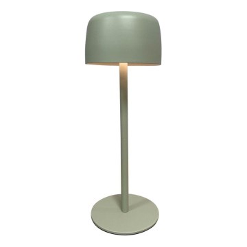 Zuma Line - Lámpara de mesa LED recargable y regulable LED/2W/1200 mAh IP44 verde
