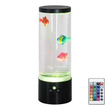 Zuma Line - Lámpara de mesa LED RGB regulable LED/1W/5V + control remoto
