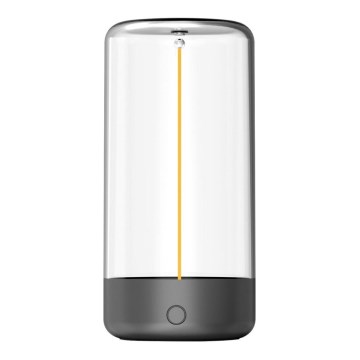 Zuma Line - Lámpara de mesa recargable y regulable LED/0,5W/230V negro IP54