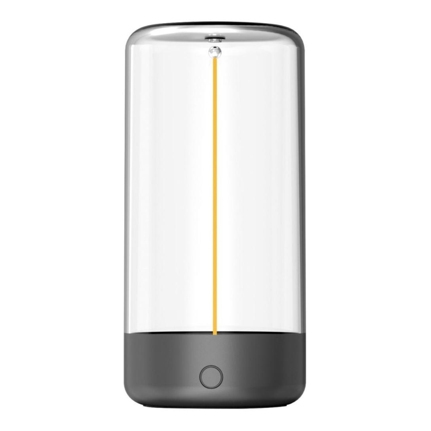 Zuma Line - Lámpara de mesa recargable y regulable LED/0,5W/230V negro IP54