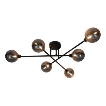 Zuma Line - Lámpara de techo 6xG9/3W/230V negro