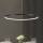 Zuma Line - Lámpara LED colgante LED/32W/230V 3000/4000/6000K diá. 60 cm negro
