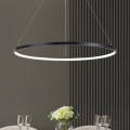 Zuma Line - Lámpara LED colgante LED/40W/230V 3000/4000/6000K diá. 90 cm negro