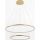Zuma Line - Lámpara LED colgante LED/40W/230V dorado
