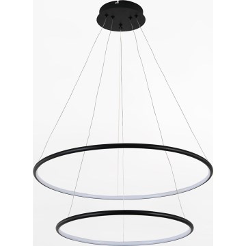 Zuma Line - Lámpara LED colgante LED/40W/230V negro